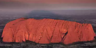 Uluru Sunrise and Kata Tjuta from Ayers Rock $179