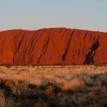 Uluru at dusk