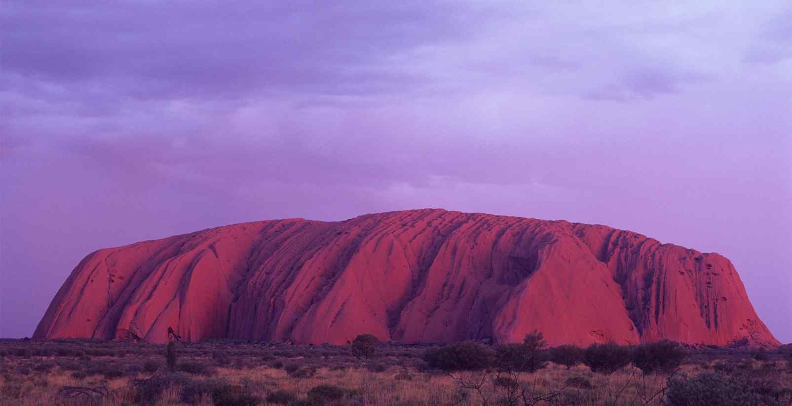 Uluru at sunrise