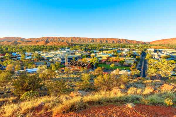 Views of Alice Springs from ANZAC Hill