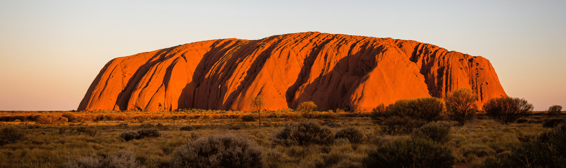 uluru sunset