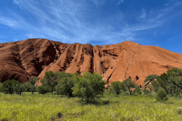 Uluru at midday